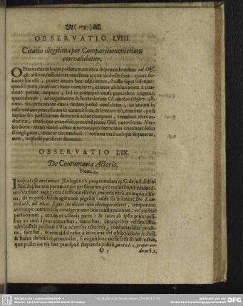 Observatio LIX. De Contumacia Actoris