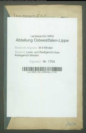 Sonstige: Nottmeier, Carl Friedrich Wilhelm; Sonstige: Nottmeier, Christine Louise, geb. Prange: