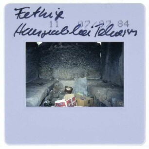Fethiye, Telmessos : antikes lykisches Hausgrab
