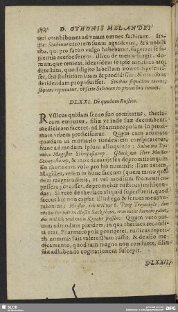 DLXXI. De quodam Rustico