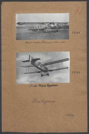 Französischer "Prequet"-Doppeldecker