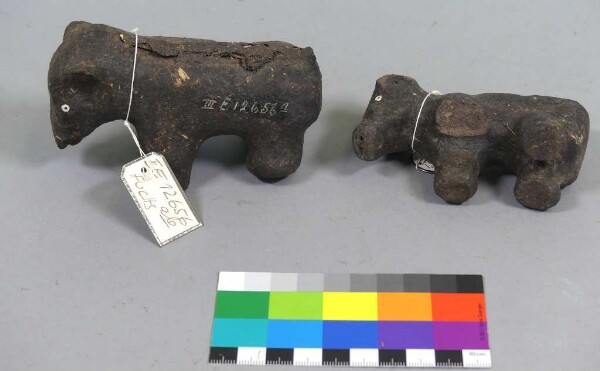 Figurines d'animaux en argile comme amulettes contre le vol