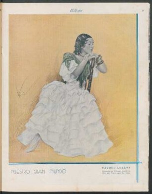 Nuestro gran mundo : Raquel Lubary