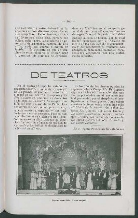De teatros
