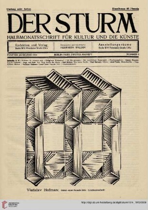 Nummer 4 (Zweites Maiheft 1914)