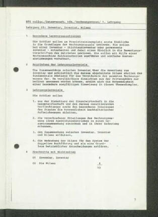 [Lehrgänge 01 bis 06]