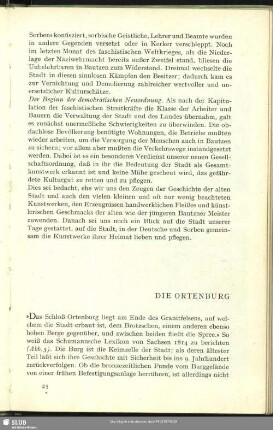 Die Ortenburg