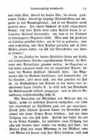 Hydrographische Verhältnisse.