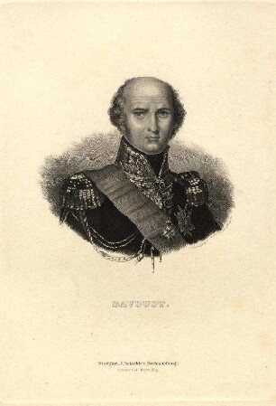 Bildnis von Louis Nicolas Davoust (1770-1823)