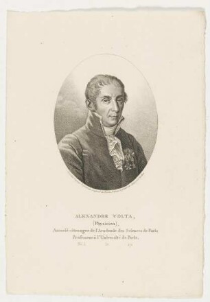 Bildnis des Alexandre Volta
