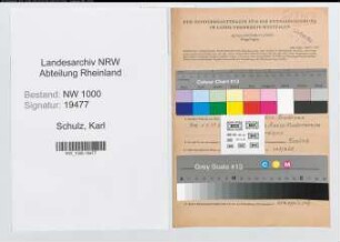 Entnazifizierung Karl Schulz, geb. 07.02.1899 (Kriminalbeamter)