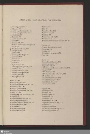 Stichwort- und Namen-Verzeichnis