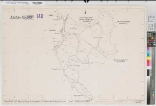 Ahsen (Datteln), Umlegung Ahsen, Reinkarte Planblatt 10