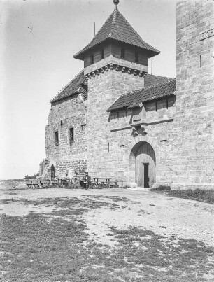 Turmansicht : Der Hohenzollernturm auf der Wachsenburg