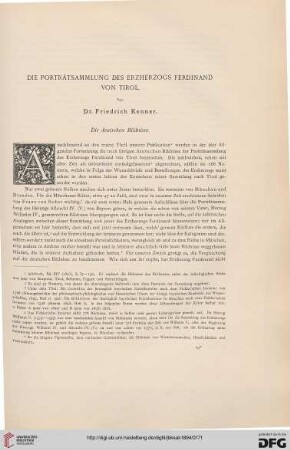 Die Porträtsammlung des Erzherzogs Ferdinand von Tirol, [2]