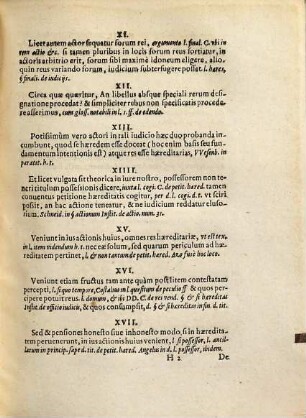 De Petitione Haereditatis Theses Iuridicae