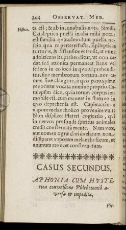 Casus Secundus. - Casus Tertius.