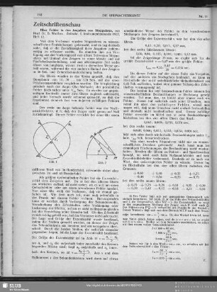 Zeitschriftenschau