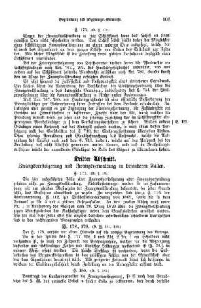 Dritter Abschnitt. Zwangsversteigerung und Zwangsverwaltung in besonderen Fällen.
