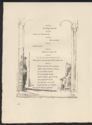 Faust und Frau Sorge