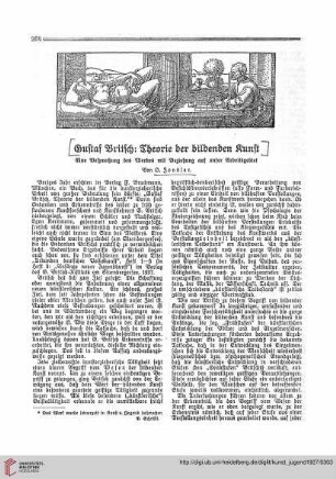 N.F. 7.1927 S. 264-266: Gustaf Britsch: Theorie der bildenden Kunst