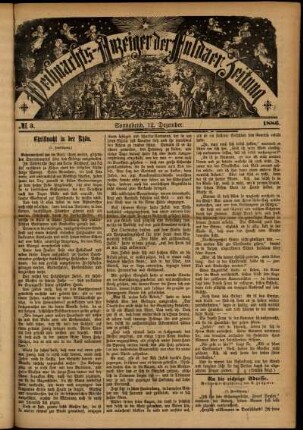 Ausgabe vom Sonntag, den 12. Dezember 1886.