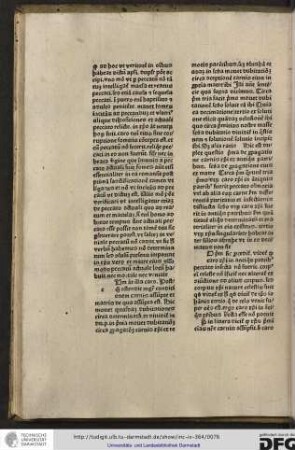 [A]d primum sic proceditur videtur quod caro Christi in antiquis patribus peccato infecta non fuerit...