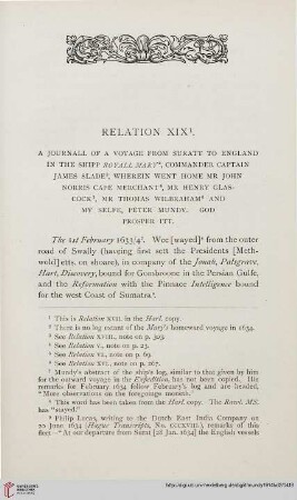 Relation XIX