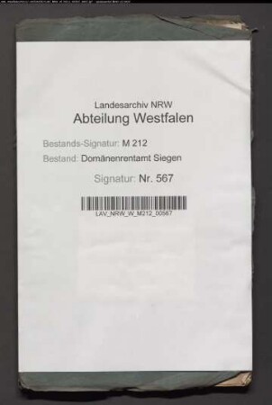 Gesuch um Überlassung eines Bauplatzes vom Schiefen Garten unterhalb des Schlosses in Bilstein mit Lageskizze