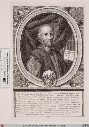 Bildnis Poppo I., 941-961 Bischof von Würzburg