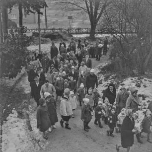 Kirschau Kindergartenwerke : Kirschau. Eröffnung des Kindergartens in der Villa Friese