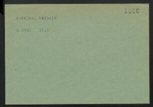 Rottler, Wilhelm