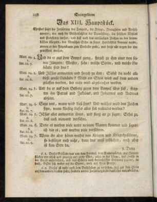 248-268, Das XIII. Hauptstück - Das XVI. Hauptstück