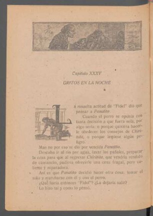 Capítulo XXXV - Gritos en la noche