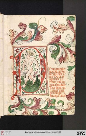 Historia septem sapientum, Text: Poncianus der gewaltige keiser in sinen ziten Do er rengnierte zuo Rome...