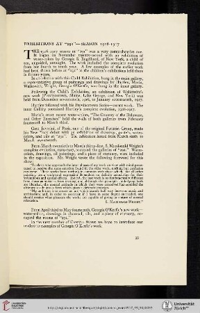 [Editors] Exhibitions at “291”—Season 1916–1917