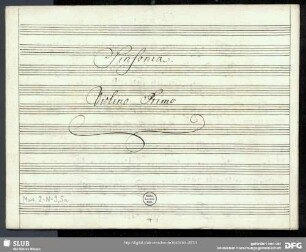 Symphonies - Mus.2-N-9,5a : orch - C