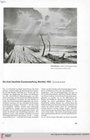 48: Die Erste Staatliche Kunstausstellung München 1933