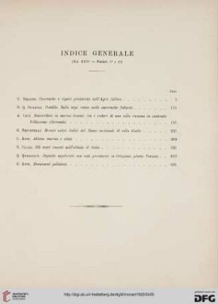 Indice generale