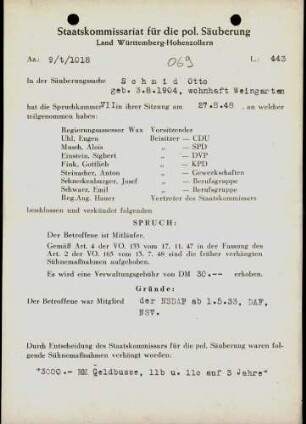 Schmid, Otto