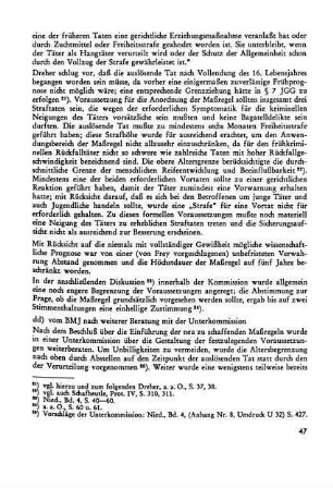 dd) vom BMJ nach weiterer Beratung mit der Unterkommission