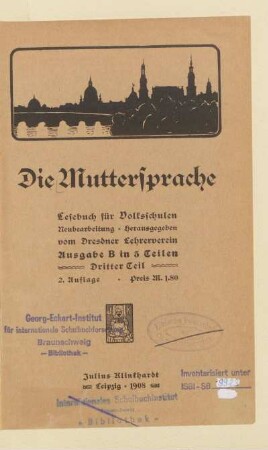 Teil 3 = [5. - 8. Schuljahr], [Schülerband]: [Teil 3 = [5. - 8. Schuljahr], [Schülerband]] : Lesebuch für Volksschule