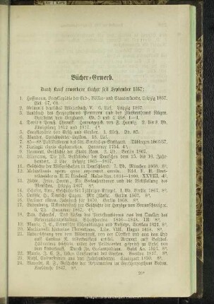 Bücher-Erwerb