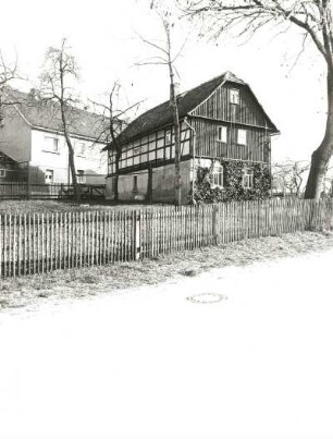 Blankenhain (Kreis Werdau), Hauptstraße 119. Hakenhof (um 1800)