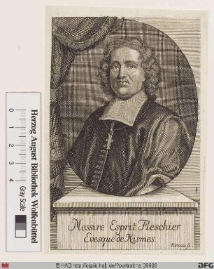 Bildnis Valentin-Esprit Fléchier