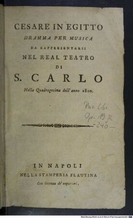 Cesare in Egitto