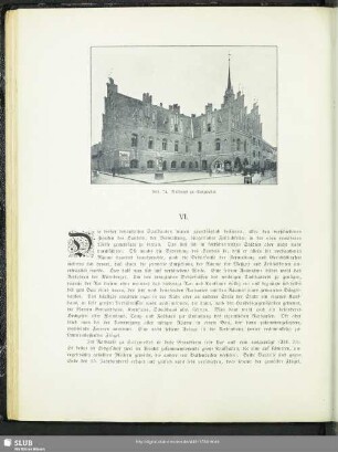 VI. Zusammenschluß mehrerer Saalflügel zu einem Bau