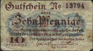 Geldschein / Notgeld