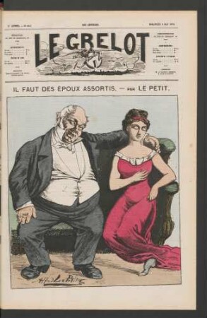 Il faut des époux assortis - par Alfred Le Petit