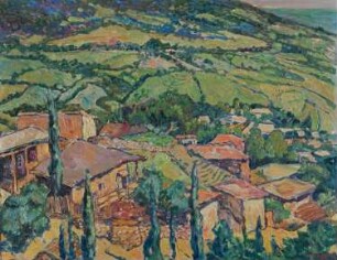 Tartarische Gebirgslandschaft